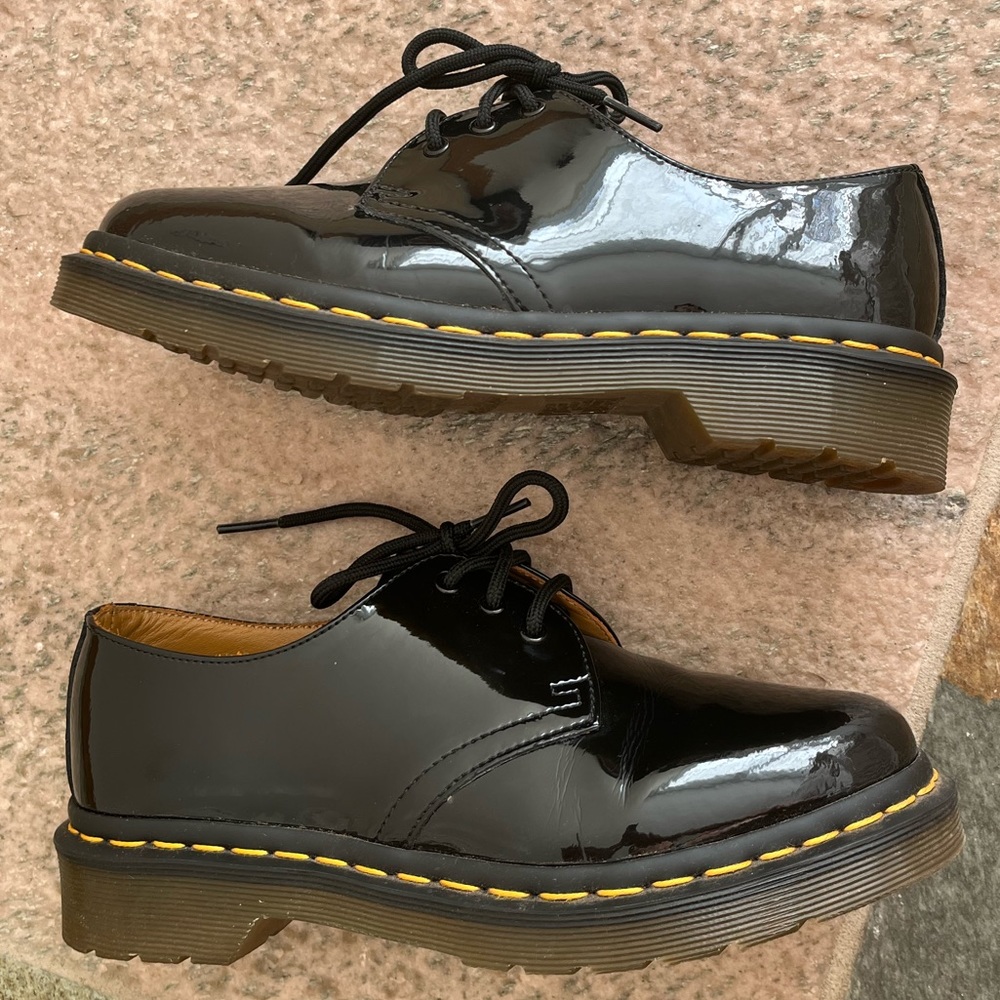 Patent leather Dr. Martens